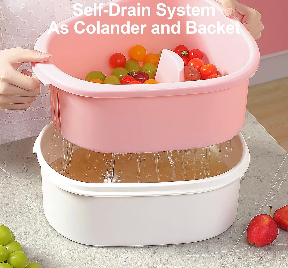 Fruit Washer, Fruit Cleaner Spinner