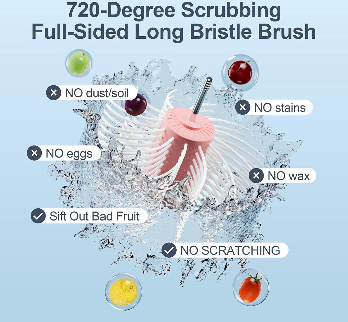 Fruit Washer, Fruit Cleaner Spinner