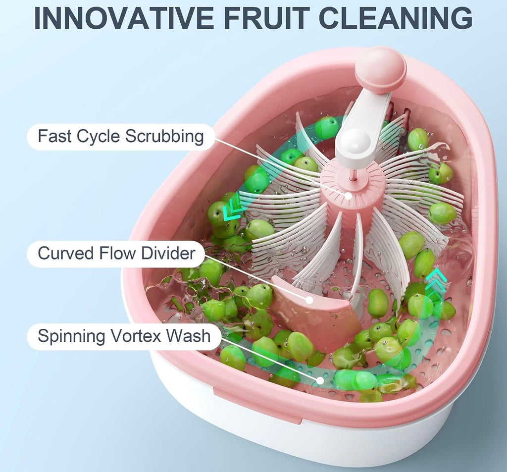 Fruit Washer, Fruit Cleaner Spinner