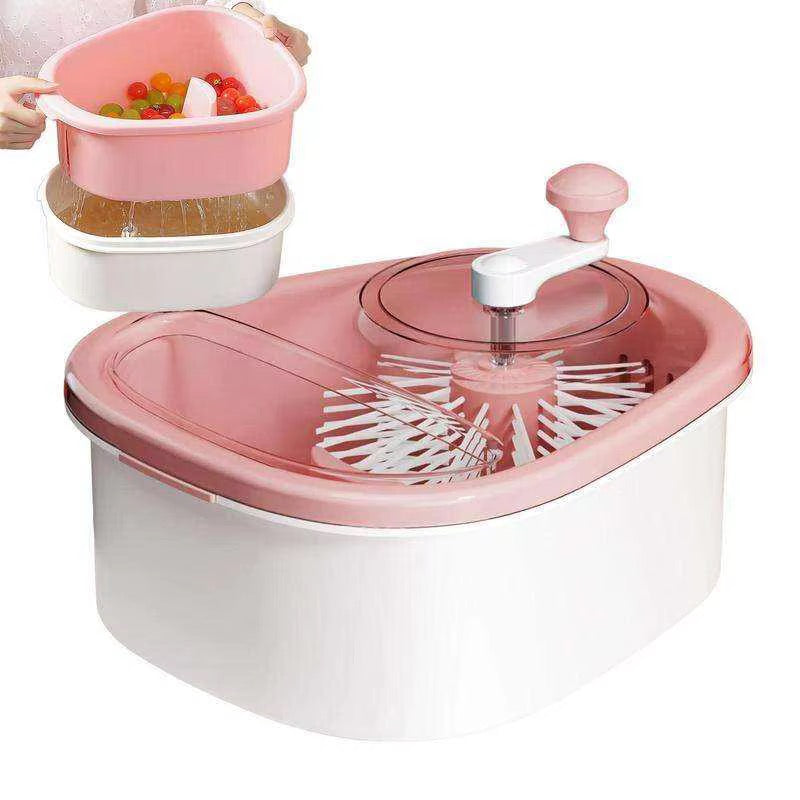 Fruit Washer, Fruit Cleaner Spinner