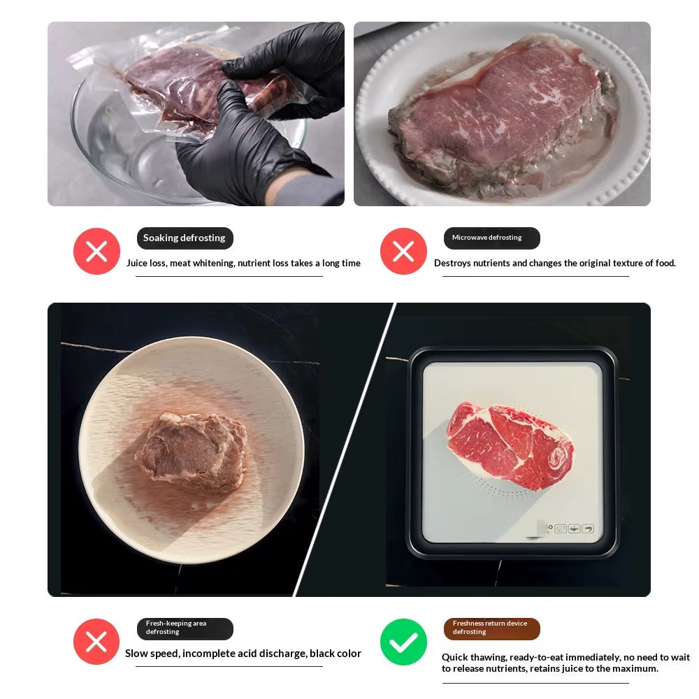 Rapid Electric Meat Defrosting Box