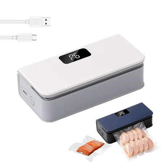 Magnetic fridge mini vacuum