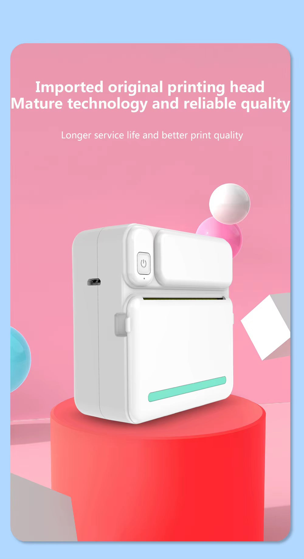 Mini Portable Thermal Printer
