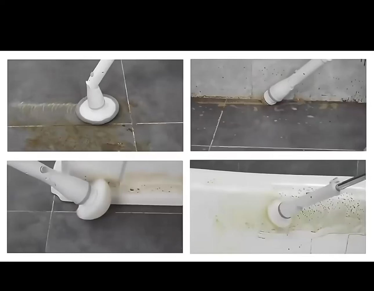 9-in-1 cordless Electric Spin Scrubber